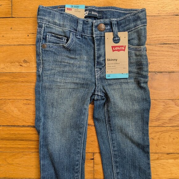 NWT Levi's skinny toddler jeans - Picture 1 of 4